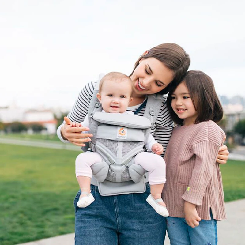 Omni 360 Baby Carrier All-in-one Cool Air Mesh - Pearl Grey 