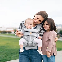 Omni 360 Baby Carrier All-in-one Cool Air Mesh - Pearl Grey 