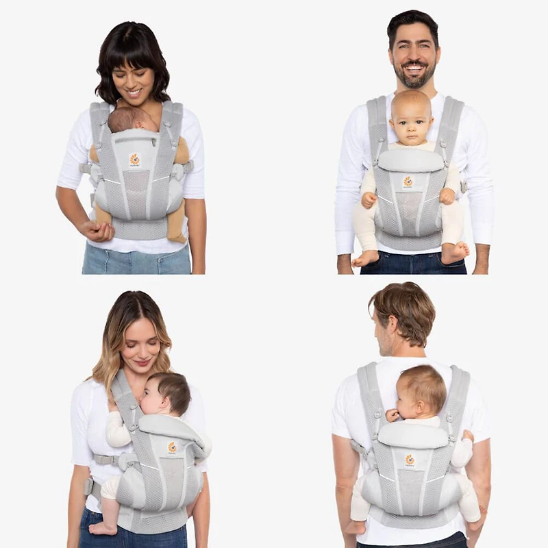Porte-bébé 360 Omni Breeze - Gris Perle