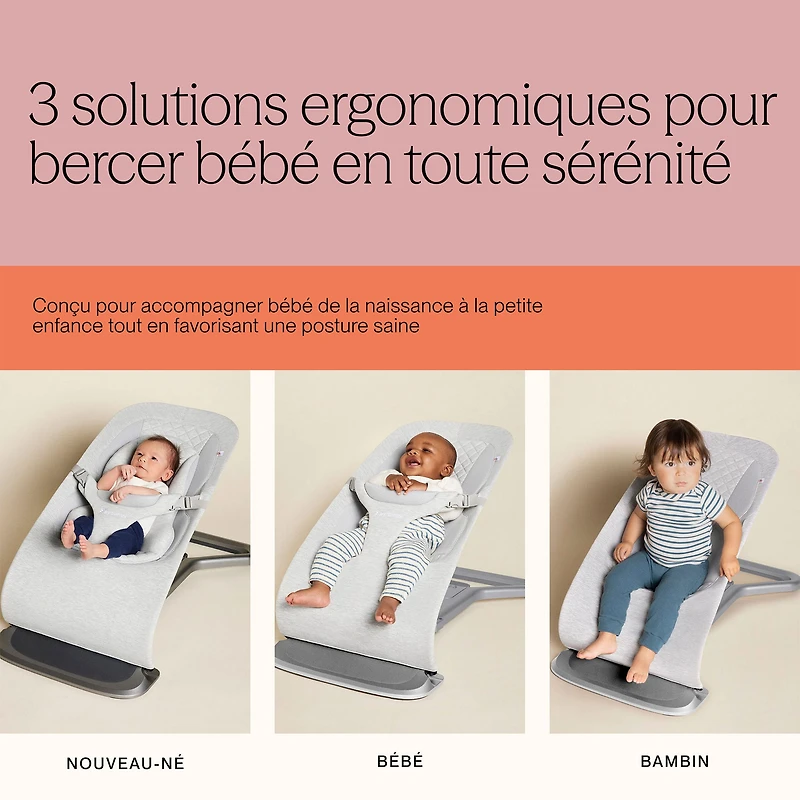 Siège Berçant Evolve Mesh 3-en-1 - Sauge