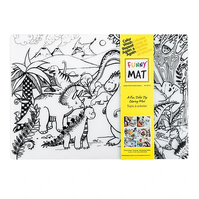 Coloring Mat - Jurassic