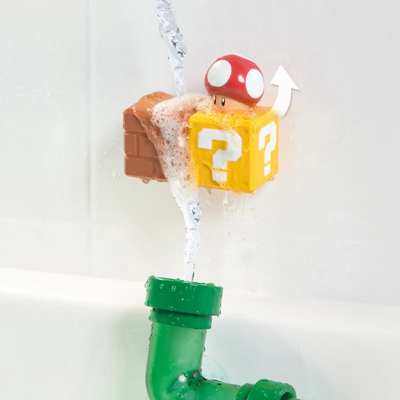 Ensemble Jouet Bain Tuyaux Super Mario Bros