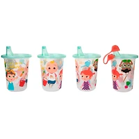 Gobelets à Bec Cocomelon 10oz Paquet de 4