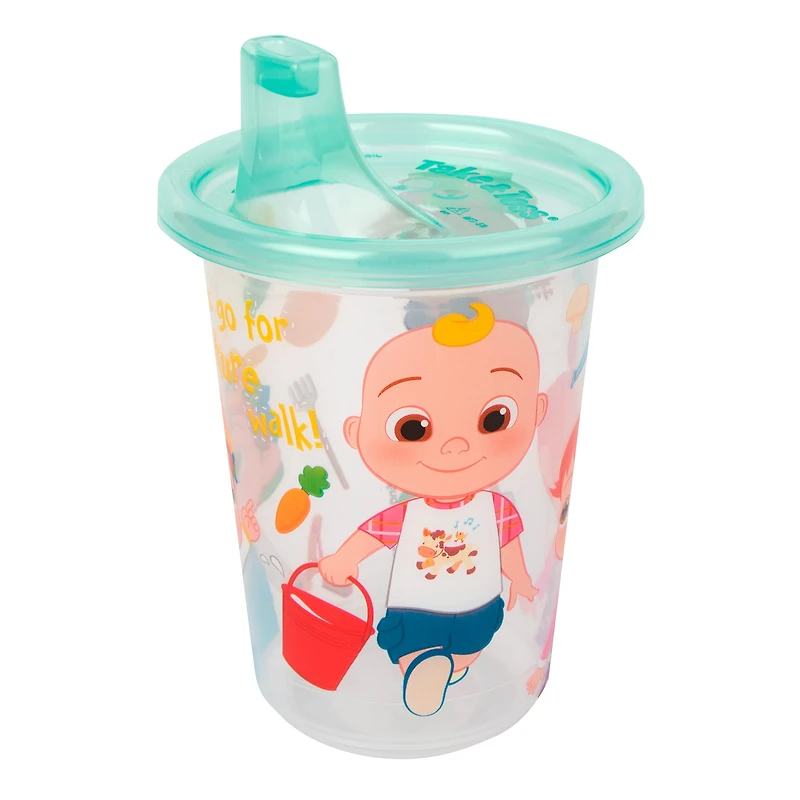 Gobelets à Bec Cocomelon 10oz Paquet de 4