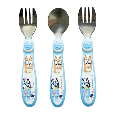 Bluey Toddler Forks and Spoon Set 3-pack