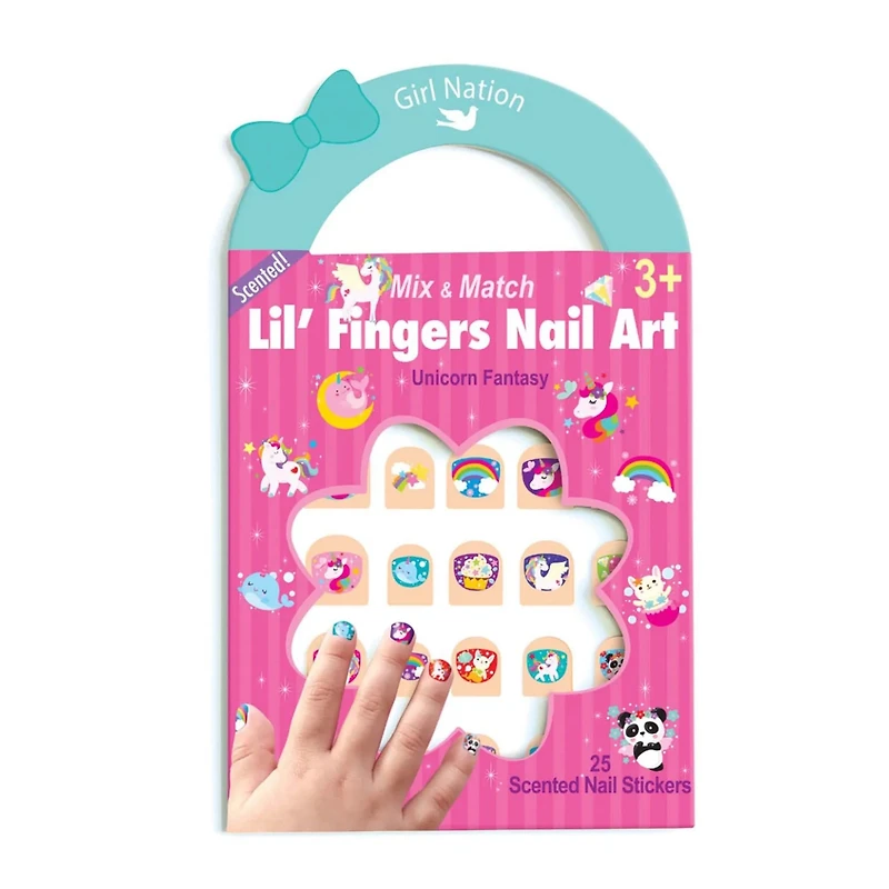 Ongles Autocollants - Licorne