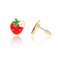 Earrings - strawberry