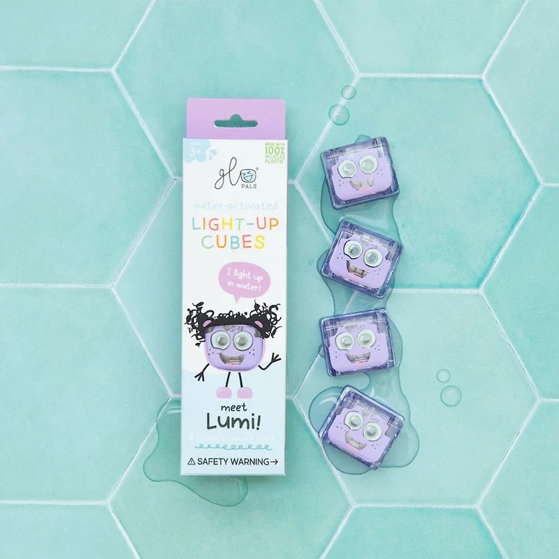 Light-Up Cubes for Bath - Lumi