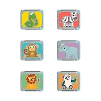 Bright Cubes For Bath (6) - Zoo