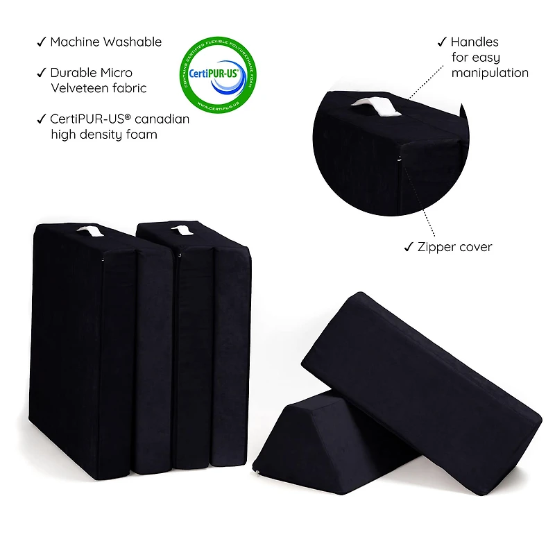 Complete Modular Sofa - Blackberrry