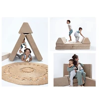 Complete Modular Sofa - Sand Dune