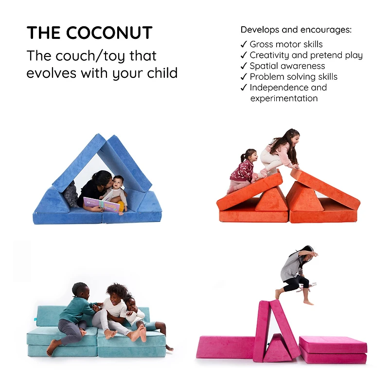 Half Modular Sofa - Blackberry Shadow