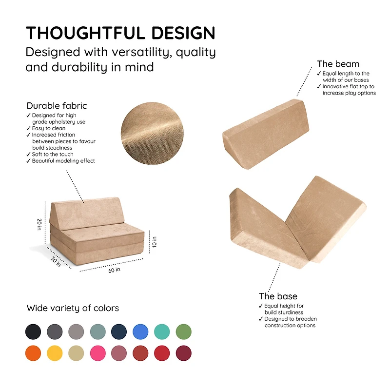 Canapé Modulaire Demi - Sand Dune