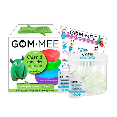 Foaming Playdough Kit - Troll