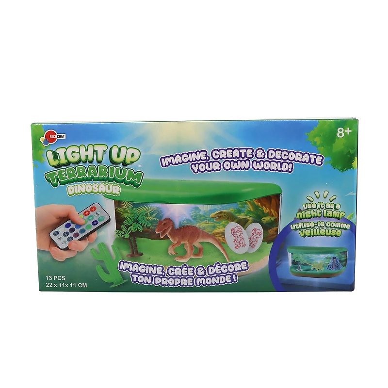 Light-up Terrarium - Dinosaur