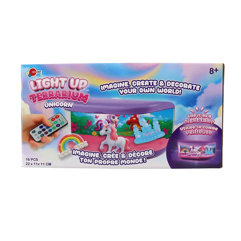 Light-up Terrarium  - Unicorn
