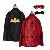 Reversible Spider/bat Cape and Mask 4-6y