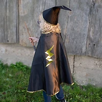 Reversible Wizard Cape & Hat - Size 4-6y