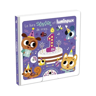 Livre Sonore et Lumineux de Mes 1 An