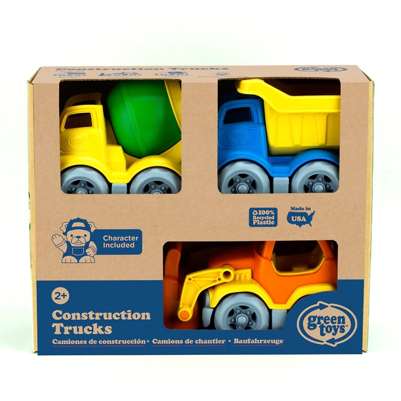 Construction Trucks Gift Set