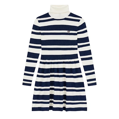 Robe Tricot Rayée 7-14ans