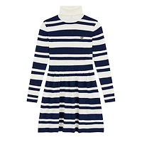 Robe Tricot Rayée 7-14ans