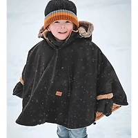 3-in-1 Car Seat Cover / Poncho - Black