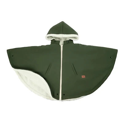  3in1 Car Seat Cover Poncho - Green