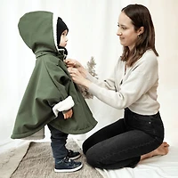  3in1 Car Seat Cover Poncho - Green