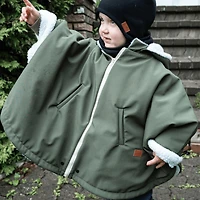  3in1 Car Seat Cover Poncho - Green