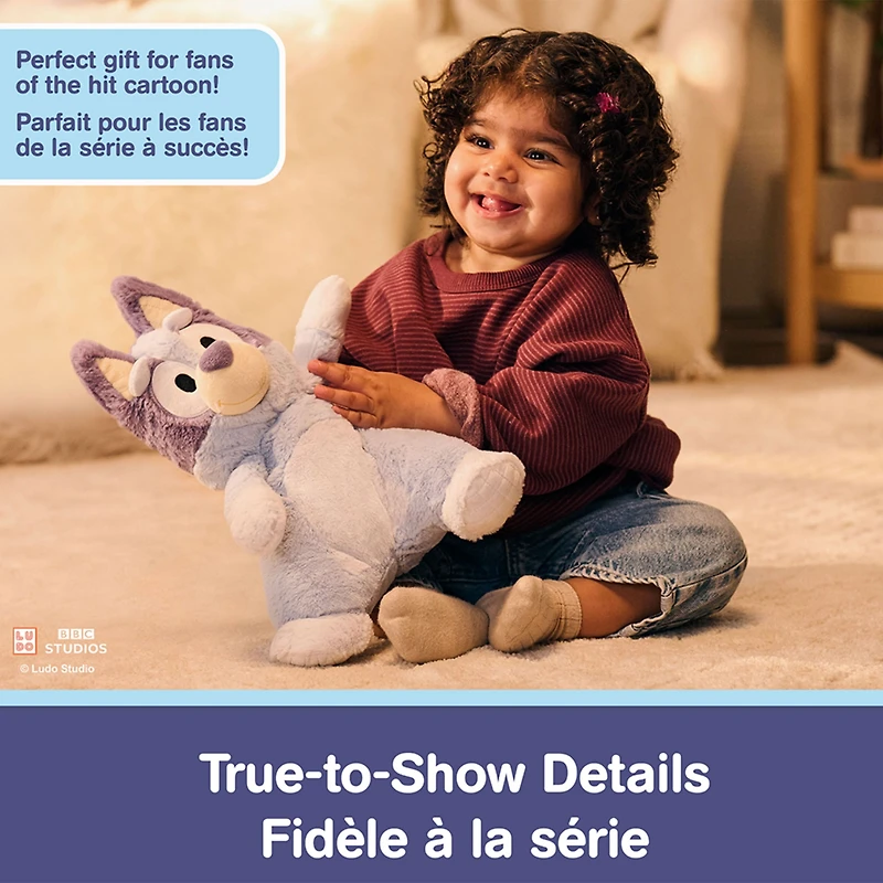 Oh So Snuggly Bluey Plush
