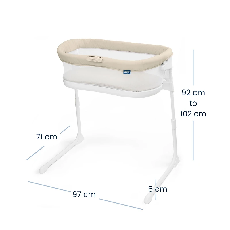 Portable Bassinet Lite Sleeper - Oat