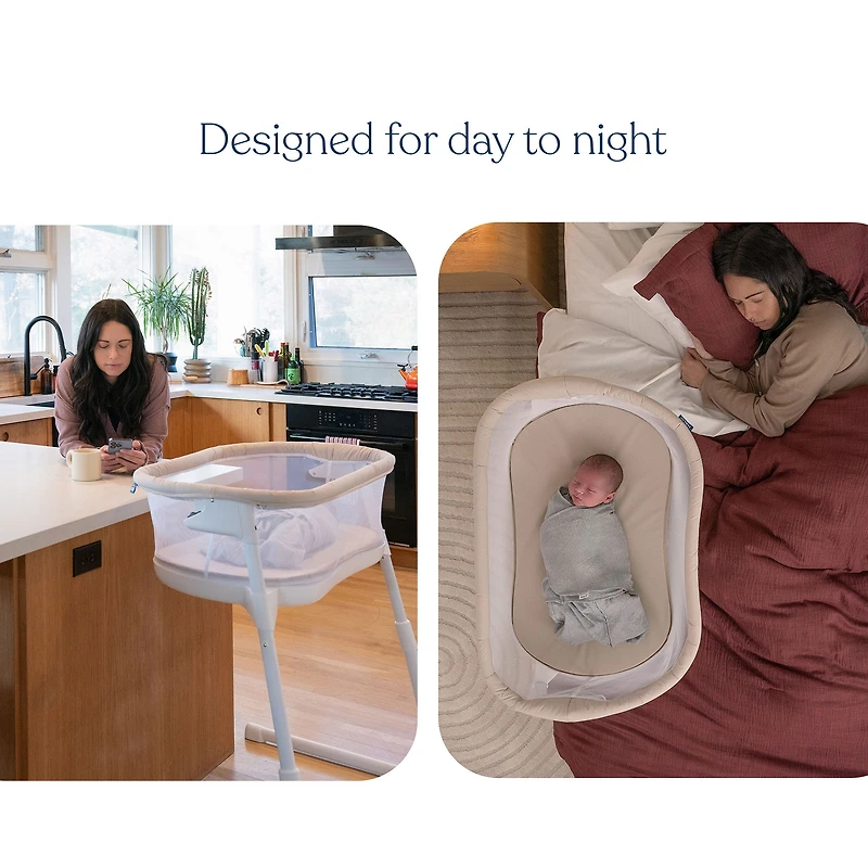 Portable Bassinet Lite Sleeper - Oat
