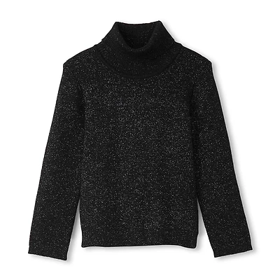 Pull Noir Scintillant 3-8ans