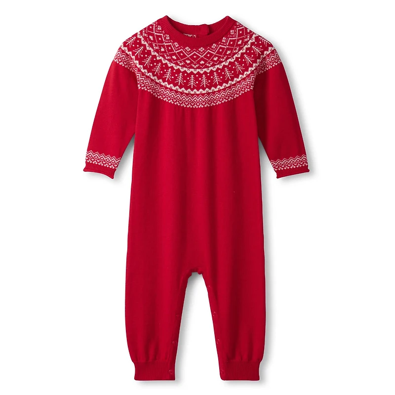 Combinaison Fair Isle 3-24mois