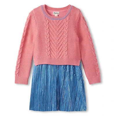 Robe Rose 3-8ans