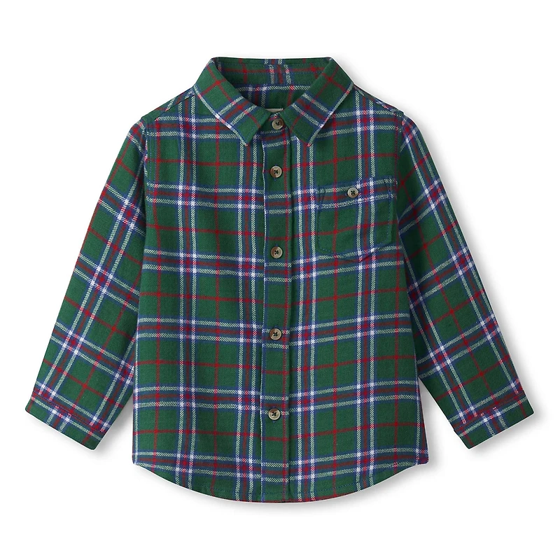 Christmas Check Shirt 3-8