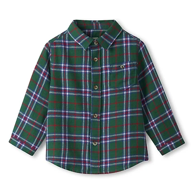 Christmas Check Shirt 3-8