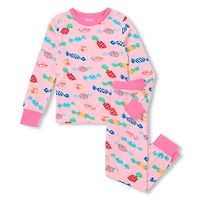 Candies Bamboo Pajama Set 3-10y