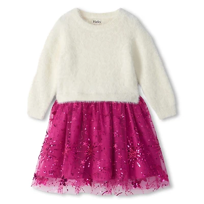 Starburst Sequins Dress 3-8y