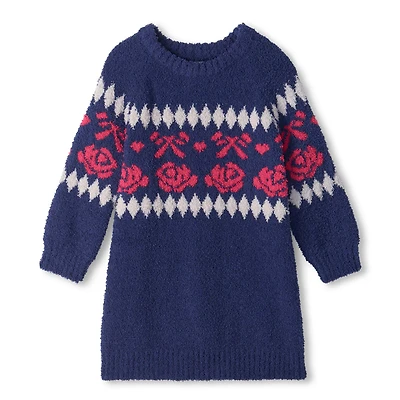 Bow Sweater Dress 3-8y