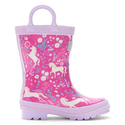 Unicorns Rainboots Sizes 5-13