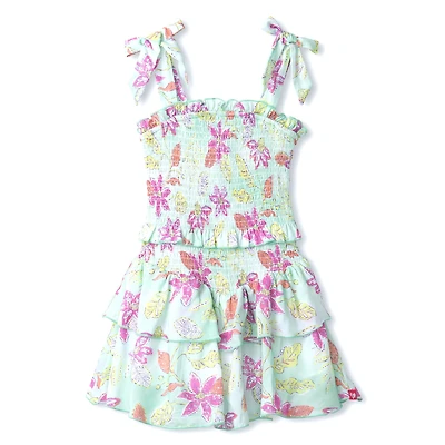 Robe Fleurs Ange 3-8ans