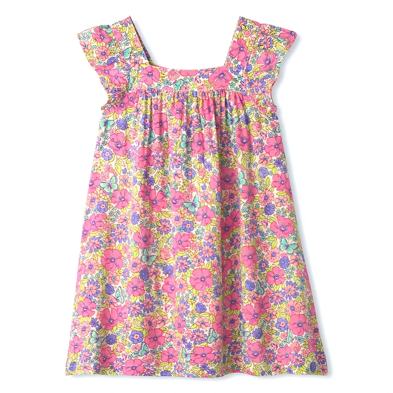Groovy Flowers Dress 3-8y