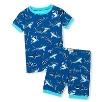 Sharks Pajama Set 3-10