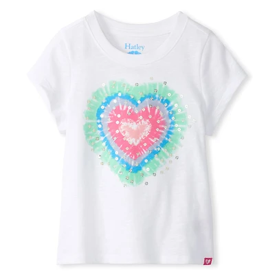 T-shirt Coeur 4-8ans