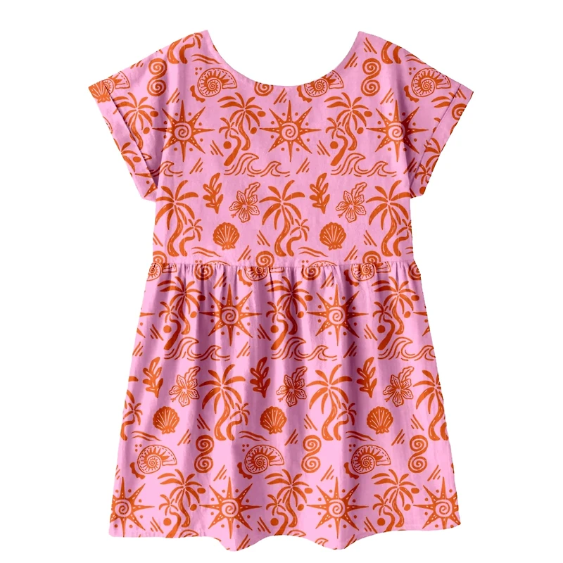 Robe Marées Rosées 2-12ans