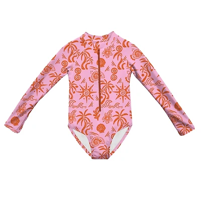 Blush Tides Swimsuit 2-12y