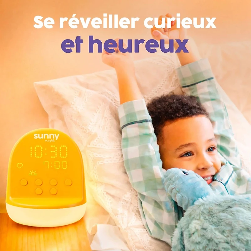 Sunny Screen-free educational alarm clock