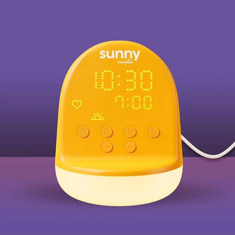 Sunny Screen-free educational alarm clock